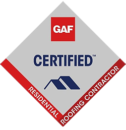 GAF certified logo
